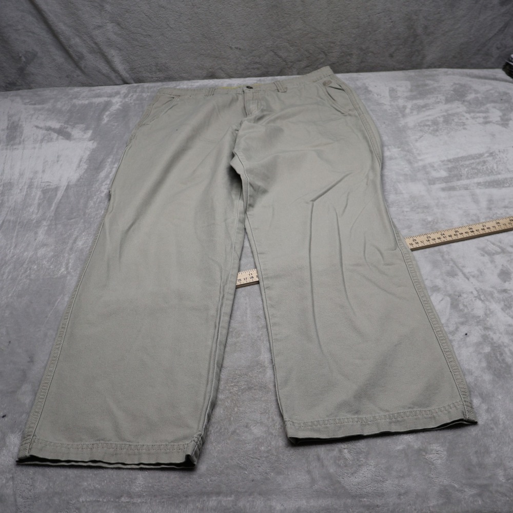 North Face A5 Series Pants Mens 34x33 Beige Canvas Straight Outdoor Utility